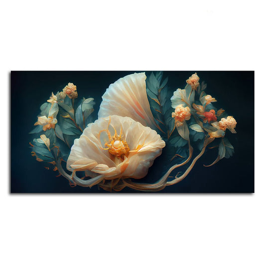 Elegant Floral Flower art Canvas Wall Painting - Decor Smart