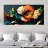 Elegant Floral Flower Artistic Art Canvas Wall Painting - Decor Smart