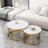 Elegant Modern Minimalist Stylish Nesting Coffee Table - Decor Smart