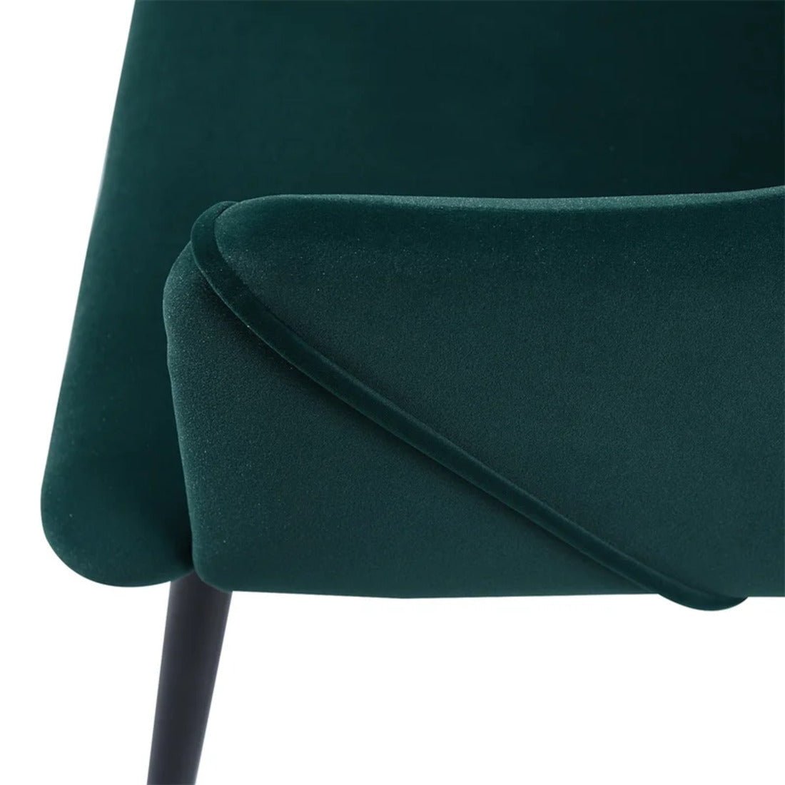 Emerald Rich Cushiony Plush Velvet Accent Chair - Decor Smart