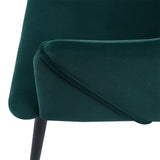 Emerald Rich Cushiony Plush Velvet Accent Chair - Decor Smart