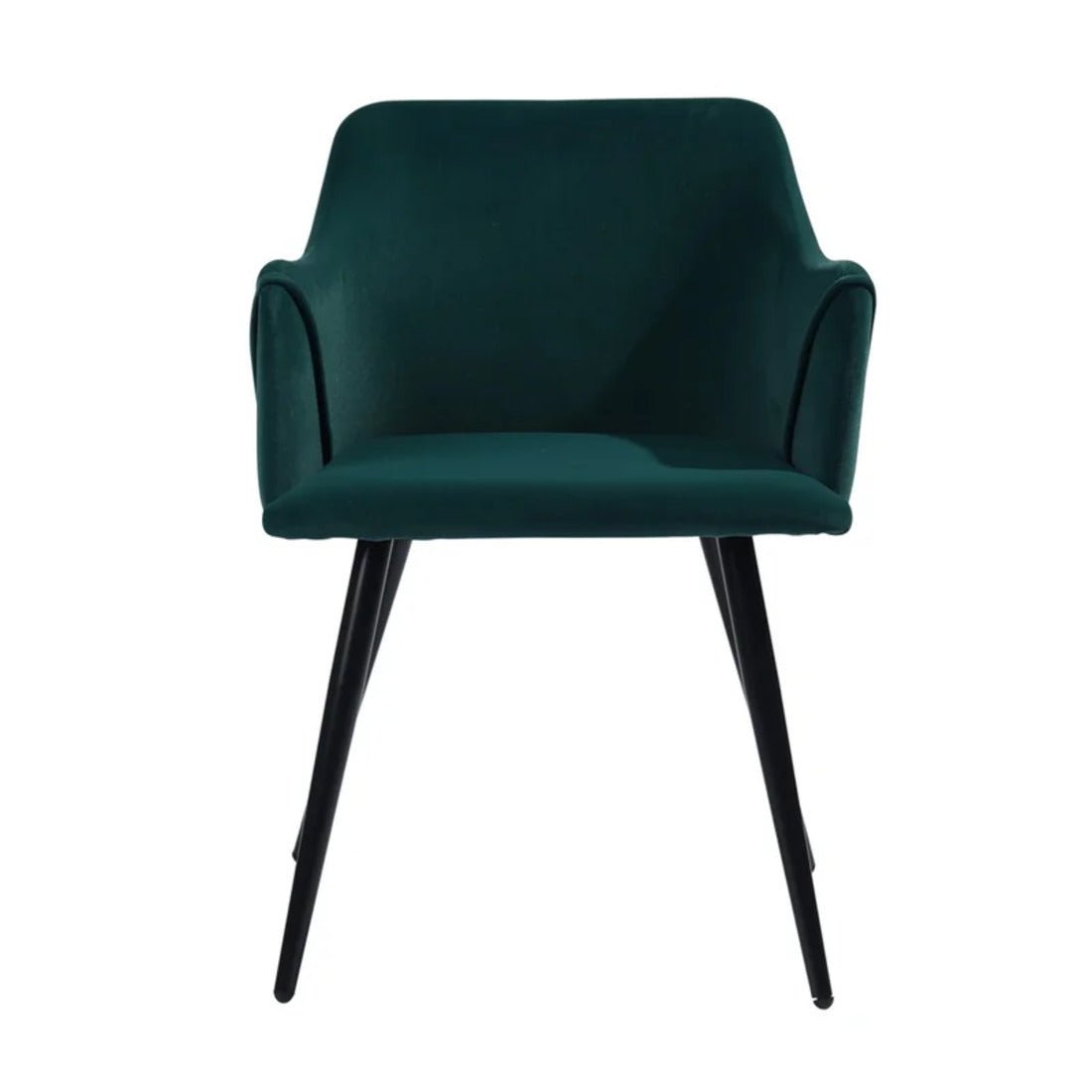 Emerald Rich Cushiony Plush Velvet Accent Chair - Decor Smart