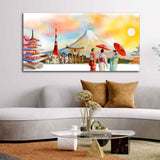 Famous Places of Japan Canvas Wall Painting - Decor Smart