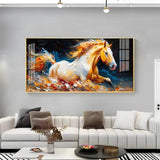 Fantasy Horse Premium Acrylic Floating Wall Painting - Decor Smart