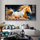 Fantasy Horse Premium Acrylic Floating Wall Painting - Decor Smart