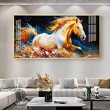 Fantasy Horse Premium Acrylic Floating Wall Painting - Decor Smart