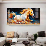 Fantasy Horse Premium Acrylic Floating Wall Painting - Decor Smart