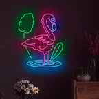Flamingo Bird Neon Sign LED Light