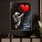 Float In Your Love Cotton Canvas Wall Painting