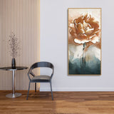 Floral Flower White Rose Premium Canvas Wall Painting - Decor Smart