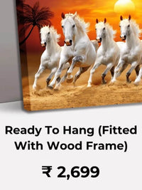 Ready To Hang (Fitted With Wood Frame)