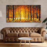 Forest in Autumn Premium Wall Painting - Decor Smart