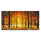 Forest in Autumn Premium Wall Painting