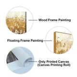 Forest Splatter Abstract Art Canvas Wall Painting - Decor Smart