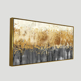 Forest Splatter Abstract Art Canvas Wall Painting - Decor Smart