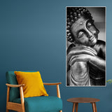 Gautam Buddha Sculpture Canvas Wall Painting - Decor Smart