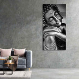 Gautam Buddha Sculpture Canvas Wall Painting - Decor Smart