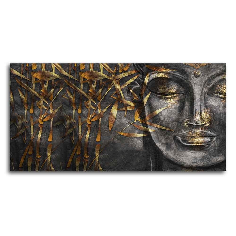 Gautam Buddha Sculpture Wall Painting - Decor Smart