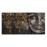 Gautam Buddha Sculpture Wall Painting - Decor Smart
