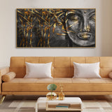 Gautam Buddha Sculpture Wall Painting - Decor Smart