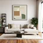Geometric Abstract Layered Design 3D Wall Art Home Decor