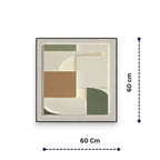 Geometric Abstract Layered Design 3D Wall Art Home Decor