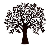 Glowing Tree Backlit Wooden Wall Art with LED Night Light Walnut Finish - Decor Smart