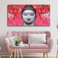 God Buddha Portrait Canvas Wall Painting
