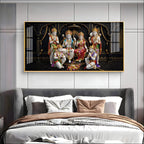 Shree Ram Darbar Premium Acrylic Horizontal Wall Art