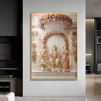 Jai Shri Ram Darbar Premium Acrylic Vertical Wall Art