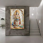 Murugan Premium Acrylic Vertical Wall Art