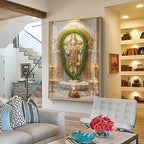 Balaji Srinivasa Premium Acrylic Vertical Wall Art