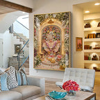 Salangpur Hanuman Temple Premium Acrylic Vertical Wall Art