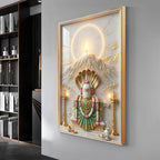 Shiva Lingam Premium Acrylic Vertical Wall Art