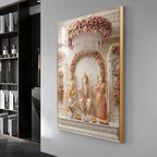Jai Shri Ram Darbar Premium Acrylic Vertical Wall Art