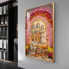 Ram Darbar Premium Acrylic Vertical Wall Art