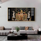Divine Frame With Shri Sanwariya Seth Ji Premium Acrylic Horizontal Wall Art