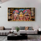 Darshan Of Jagannath ji Premium Acrylic Horizontal Wall Art