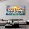 Acrylic Glass Painting