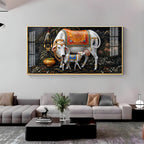 Cozy Cow Companions Premium Acrylic Horizontal Wall Art