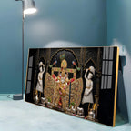 Divine Frame With Shri Sanwariya Seth Ji Premium Acrylic Horizontal Wall Art