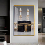 Subhaan Allah Khana Kaba Premium Acrylic Vertical Wall Art