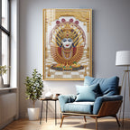 Goddess Renuka Premium Acrylic Vertical Wall Art