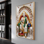 Chatrapati Shivaji Maharaj Premium Acrylic Vertical Wall Art