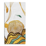 Golden Fish Abstract Premium Wall Painting - Decor Smart