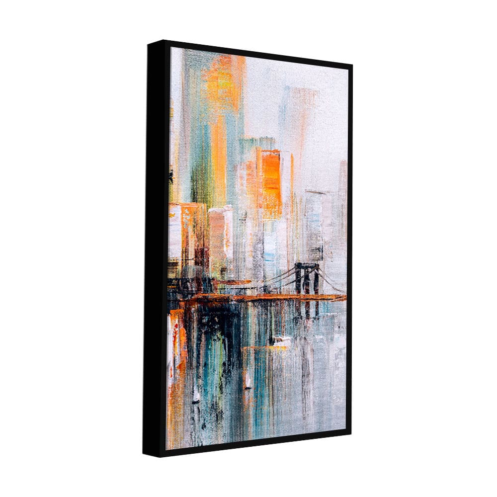 Golden Gate Bridge Beautiful Abstract Canvas painting - Decor Smart