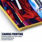 Greatest Of All Time Messi and CR7 Cotton Canvas Wall Painting