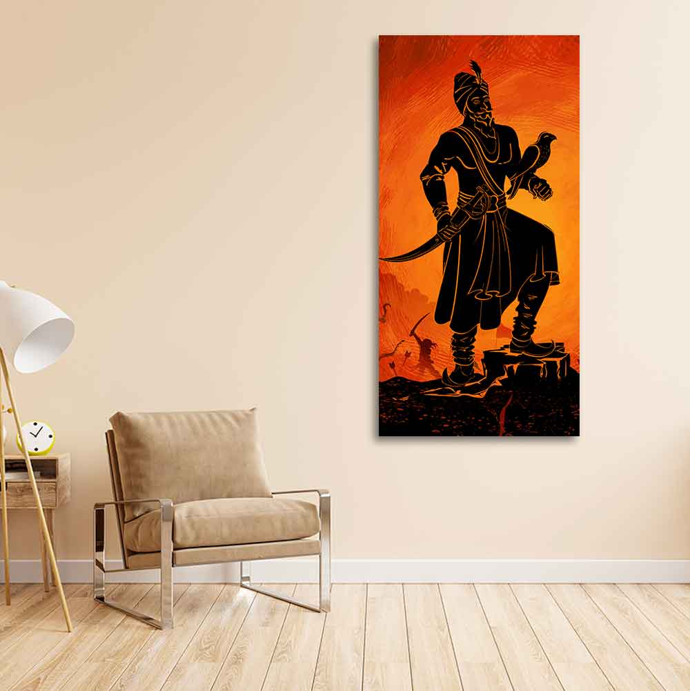 Guru Gobind Singh Canvas Wall Painting - Decor Smart