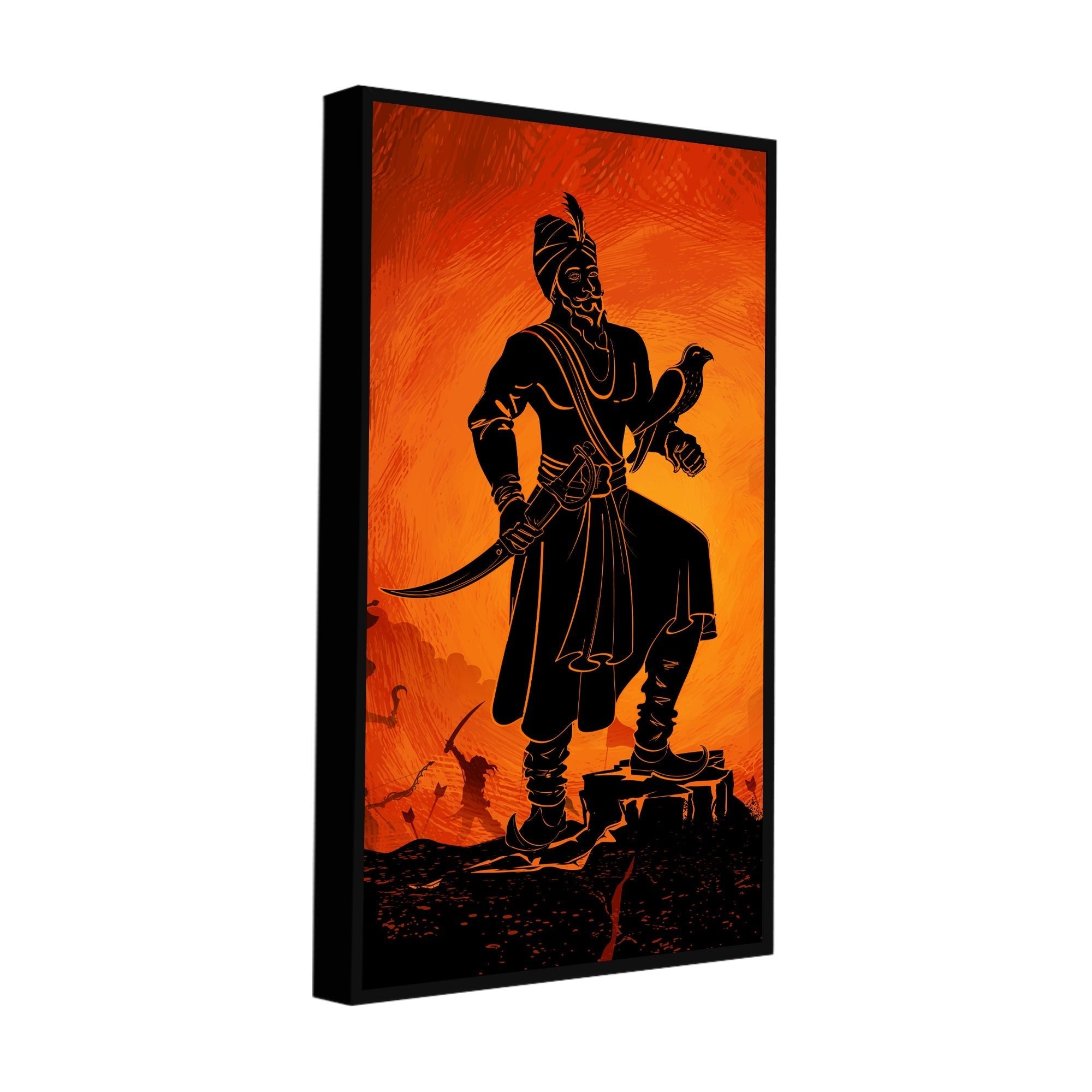 Guru Gobind Singh Canvas Wall Painting - Decor Smart