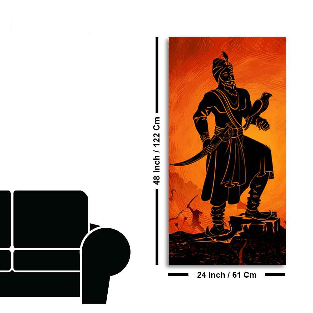Guru Gobind Singh Canvas Wall Painting - Decor Smart